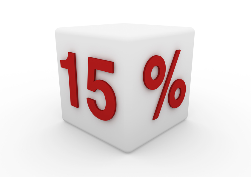 OFFERTA SCONTO 15%