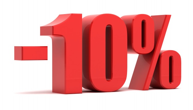 10% discount